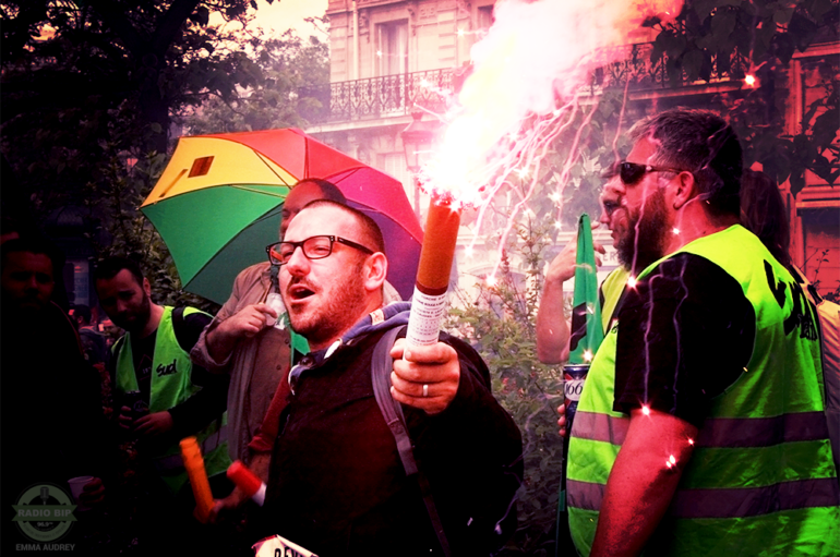 Manifestations,14 Juin à Paris – Nous avons suivi le cortege