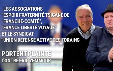 Rémy Vienot, Milo Delage, portent plainte contre Zemmour