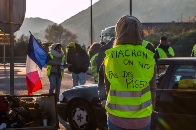 Retour en images sur les manifestations « gilets jaunes » à Besançon