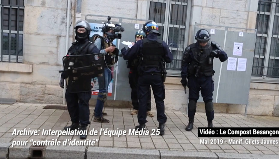 Vidéo: pressions policières que nos journalistes ont subi en 2 ans de couverture des manif