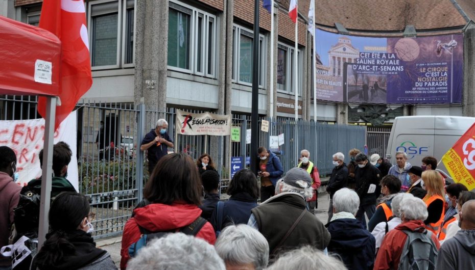 Besançon : grève et mobilisation pour défendre les contrats jeunes majeurs.
