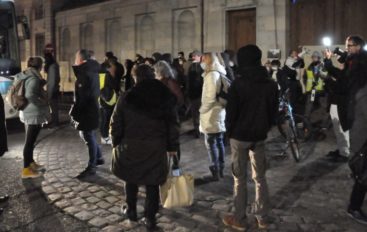 Loi  « sécurité globale » : une centaine de manifestants à Besançon