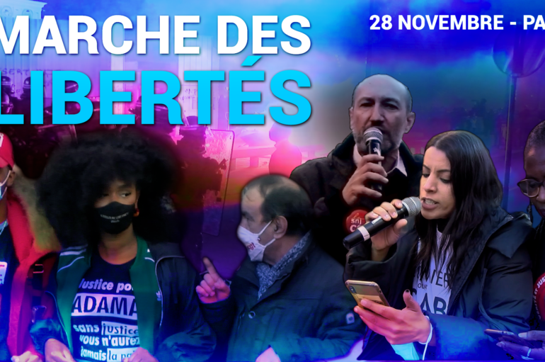 Vidéo : Marche des libertés à Paris