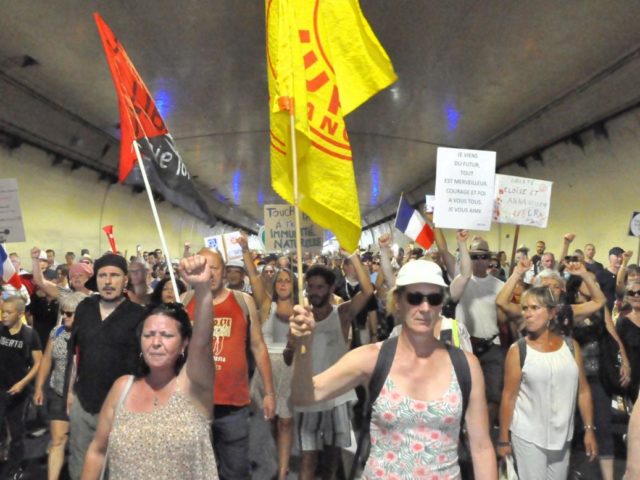 Besançon huitième semaine de mobilisation contre le pass sanitaire