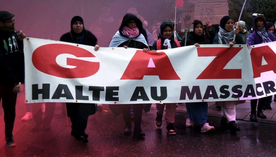 [Vidéo] Marche contre la guerre à Gaza – 4 Novembre Besançon