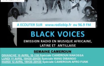 Programme de avril 2011 de l'émission Black Voices