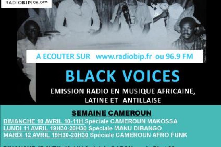 Programme de avril 2011 de l'émission Black Voices