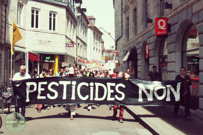 Marche mondiale contre Monsanto à Besançon