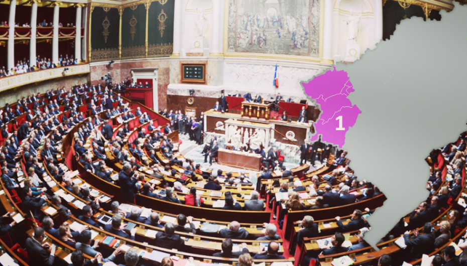 Résultats élections législatives 1e circonscription du Doubs