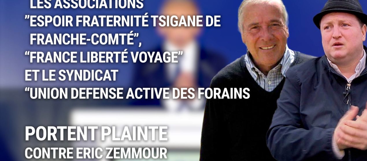 Rémy Vienot, Milo Delage, portent plainte contre Zemmour