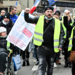 Photo Reportage – Manifestation Gilets Jaunes à Besançon