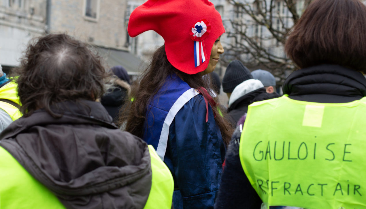 Manifestation Gilets Jaunes, Besançon, Acte 16