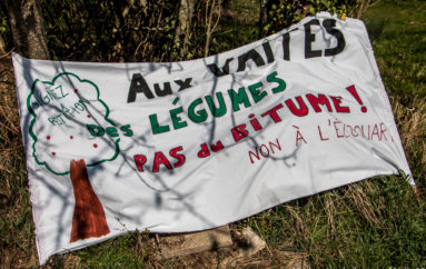 Photo reportage : Jardin des Vaites – Pique-nique de résistance au projet immobilier