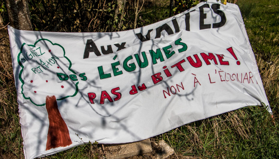 Photo reportage : Jardin des Vaites – Pique-nique de résistance au projet immobilier