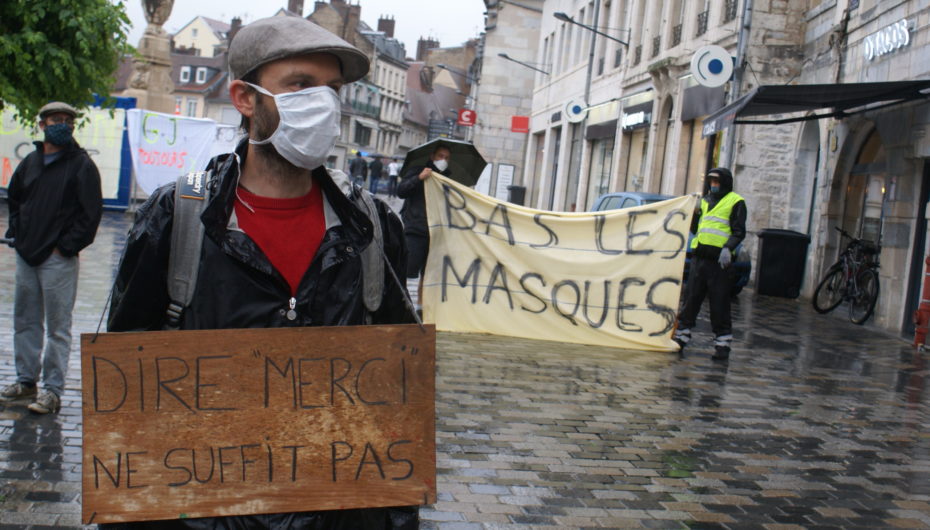 Manifestation Gilets Jaunes à Besançon samedi 23 Mai