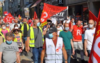 Besançon : les syndicats reprennent le pavé