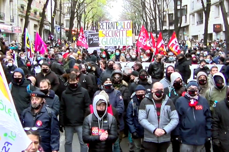 Samedi 30 janvier, Manifestation contre la loi Sécurité Globale à Besançon