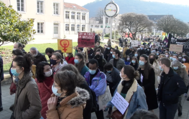 Besançon : 700 manifestant.e.s au cortège féministe