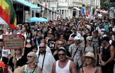 Pass sanitaire : à Besançon, plus de 2500 personnes dans la rue