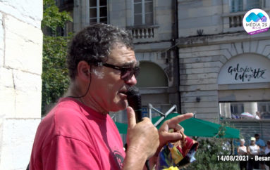 Le discours qui dénonce les néonazis dans la manifestation à Besançon devient viral