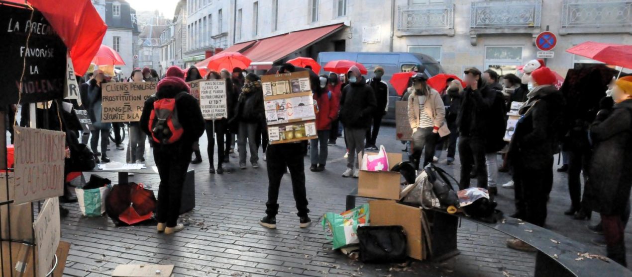 Besançon : pour la première fois en Franche-Comté, les travailleuses et travailleurs du sexe manifestent le 17 décembre