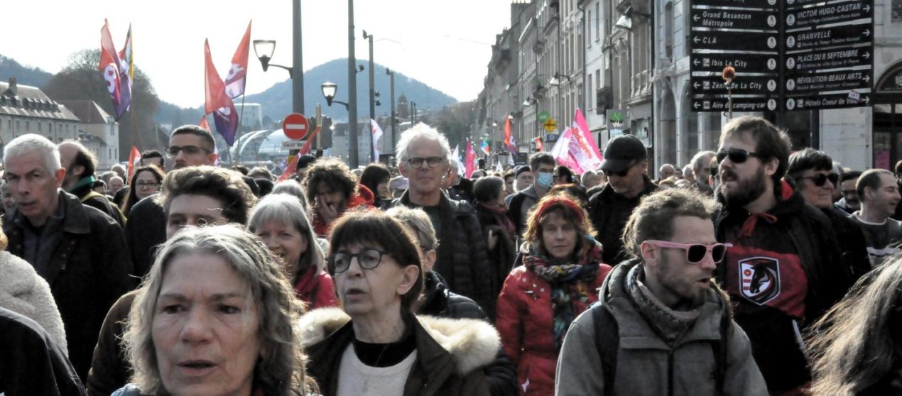 Retraites : entre essoufflement et sursaut, Besançon au cœur du mouvement de contestation
