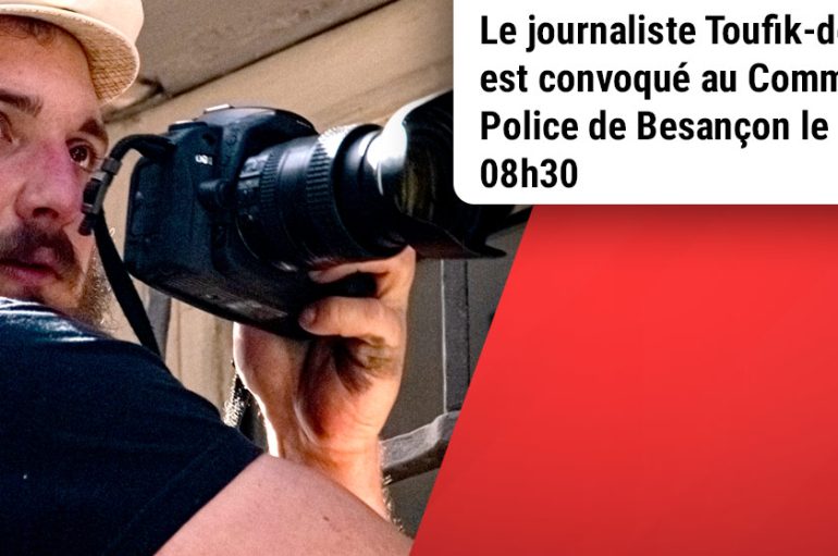 Toufik de Planoise, journaliste en mission pour Radio BIP, convoqué par la police