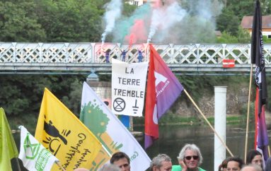 Besançon : une mobilisation de soutien aux « Soulèvements de la Terre »