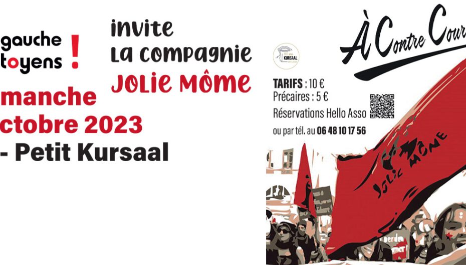La compagnie Jolie Môme se produit à Besançon