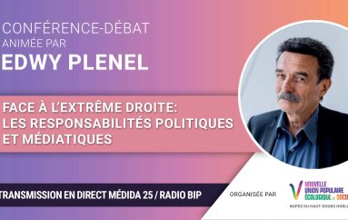 [Vidéo] Edwy Plenel : Conférence-débat « Face à l’extrême droite : les responsabilités politiques et médiatiques »