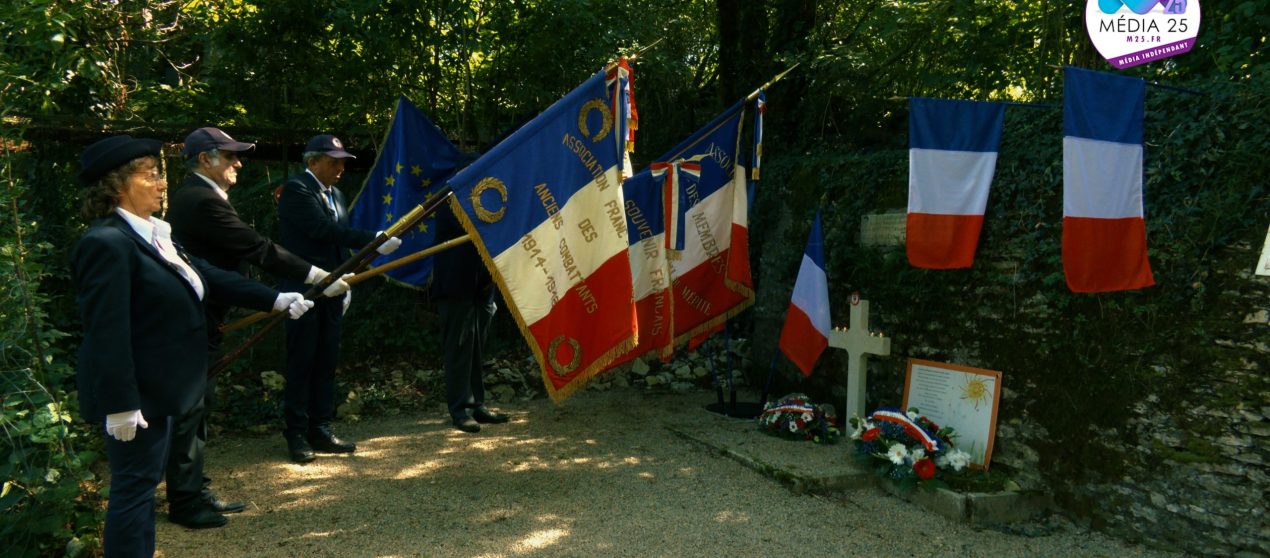 Vidéo: Commémoration des 4 résistants fusillées à la combe de Chailluz