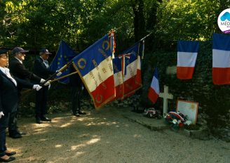 Vidéo: Commémoration des 4 résistants fusillées à la combe de Chailluz